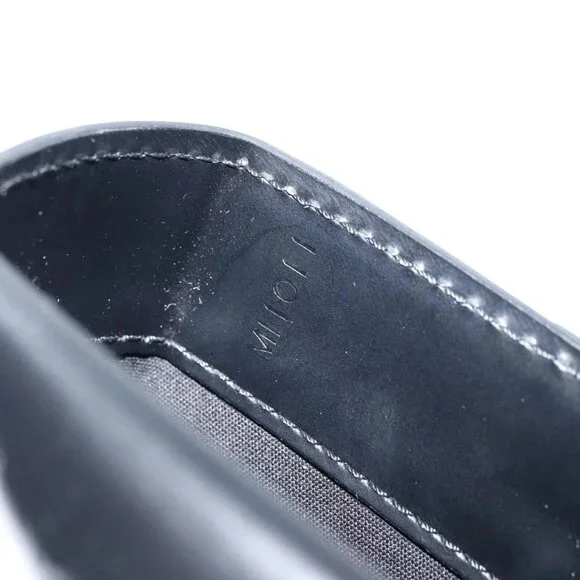 LOUIS VUITTON Pister Shoulder Bag Leather Black M92222 LV Auth bs31308 - Picture 2 of 14